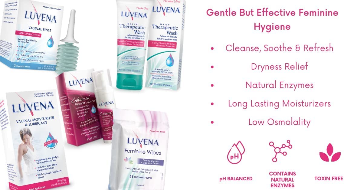 Luvena Moisturizer - Vaginal Moisturizer & Menopause Support for Women - Feminine Intimate LUVENAAu supplements