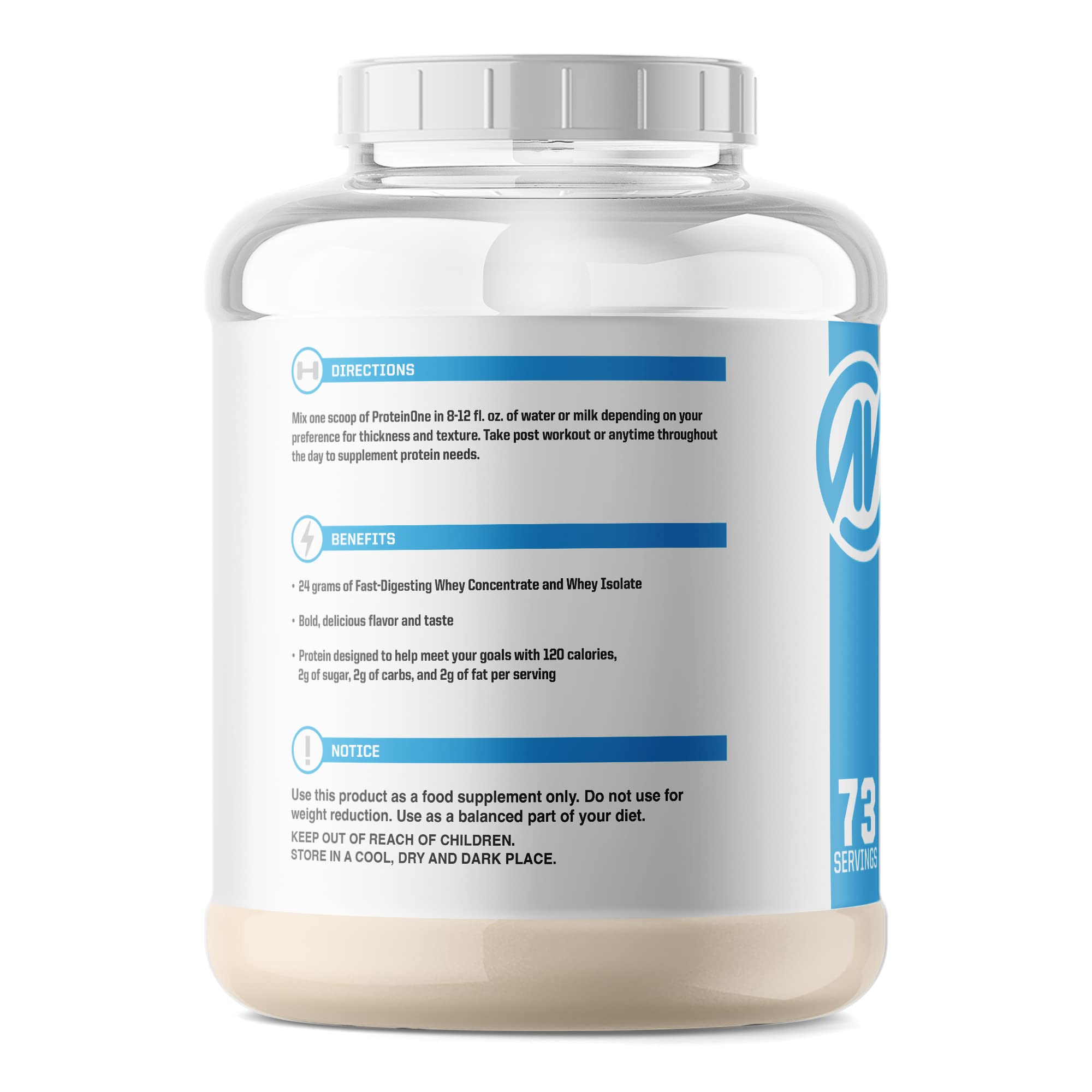 NutraOne ProteinOne Whey Protein Promote Recovery and Build Muscle with a Protein NutraOneUS supplements