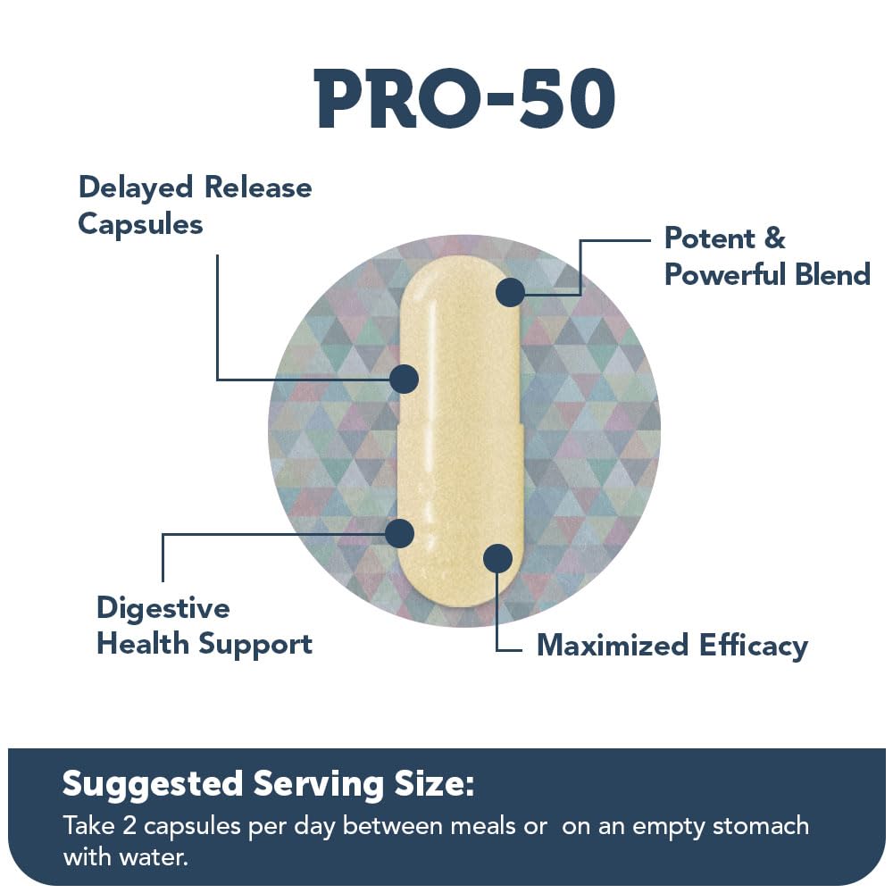 Vitamin Bounty Pro-50 Probiotics - 13 Probiotic Strains, Gut Health, Digestive Health Vitamin BountyUS supplements
