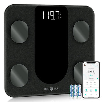 RunSTAR Smart Scale for Body Weight, Digital Bathroom Scale BMI Weighing Body Fat Scale runstarUS supplements