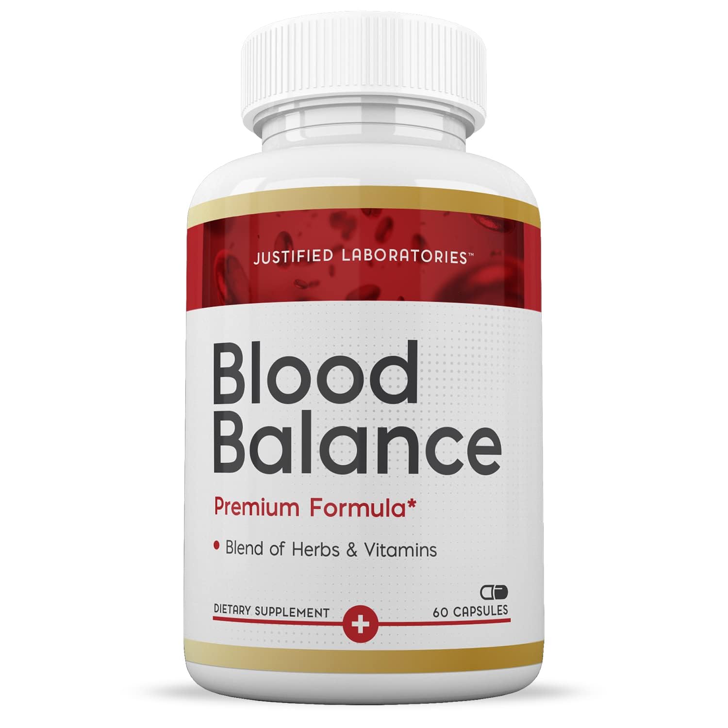 (3 Pack) Blood Balance Advanced Formula 688MG Supplement Pills 180 Capsules Justified LaboratoriesAu supplements