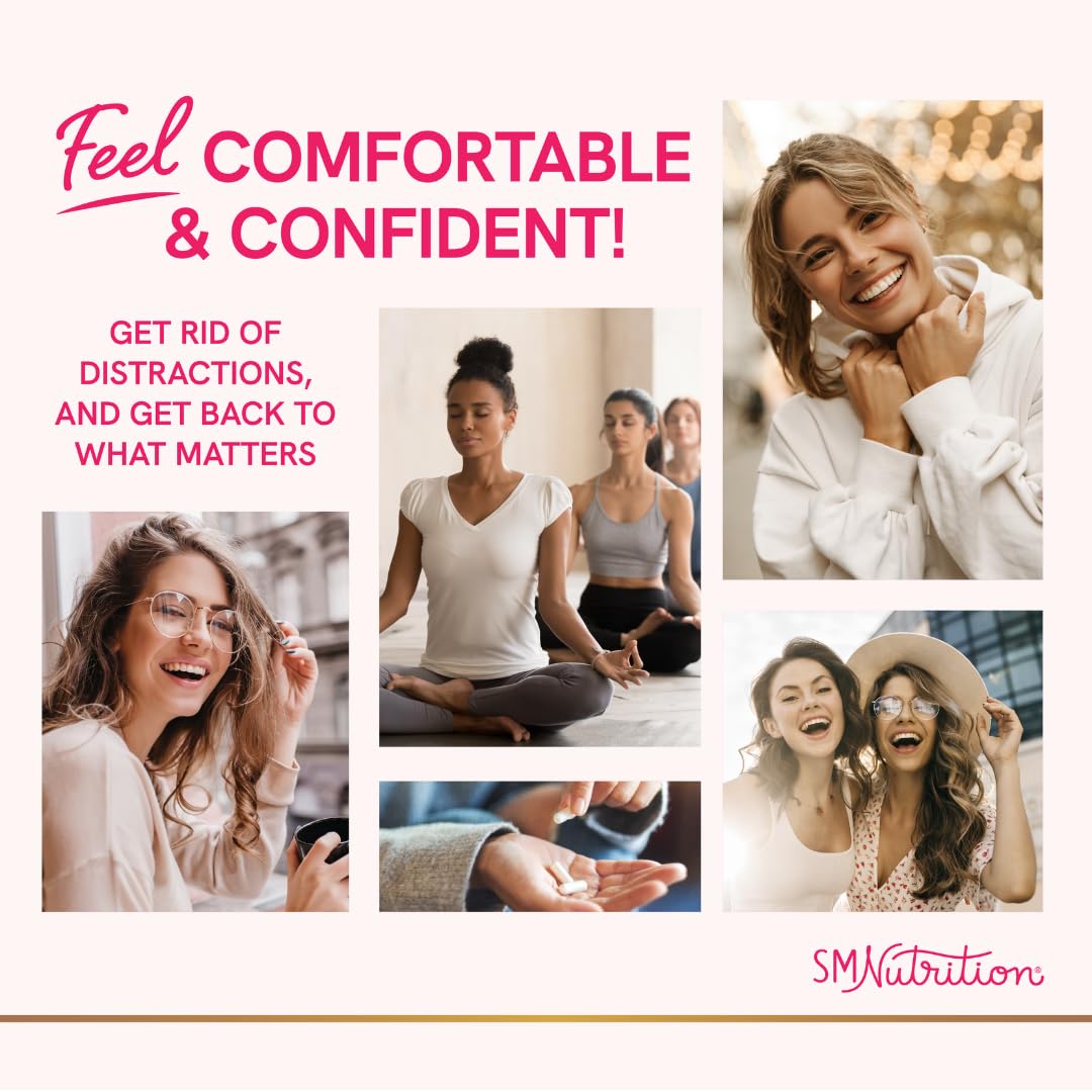 Boric Acid Suppositories for Women | 600mg | for pH Balance, Vaginal Odor & Itching | Feminine Hygiene SMNutritionAu supplements