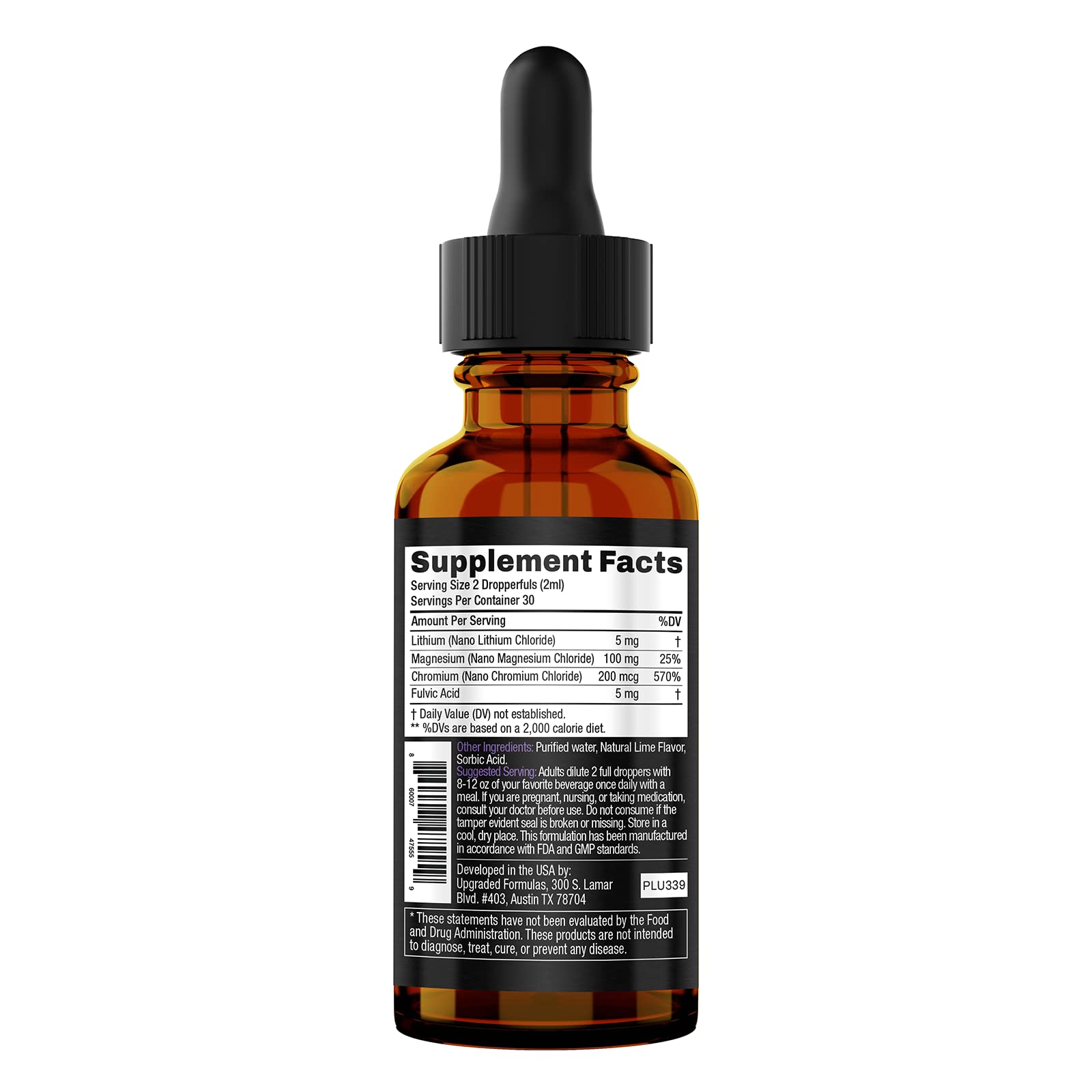 Upgraded Formulas Mood Support Supplement - Feel Calm and Uplifted All Throughout The Day, 2 fl oz Upgraded FormulasAu supplements