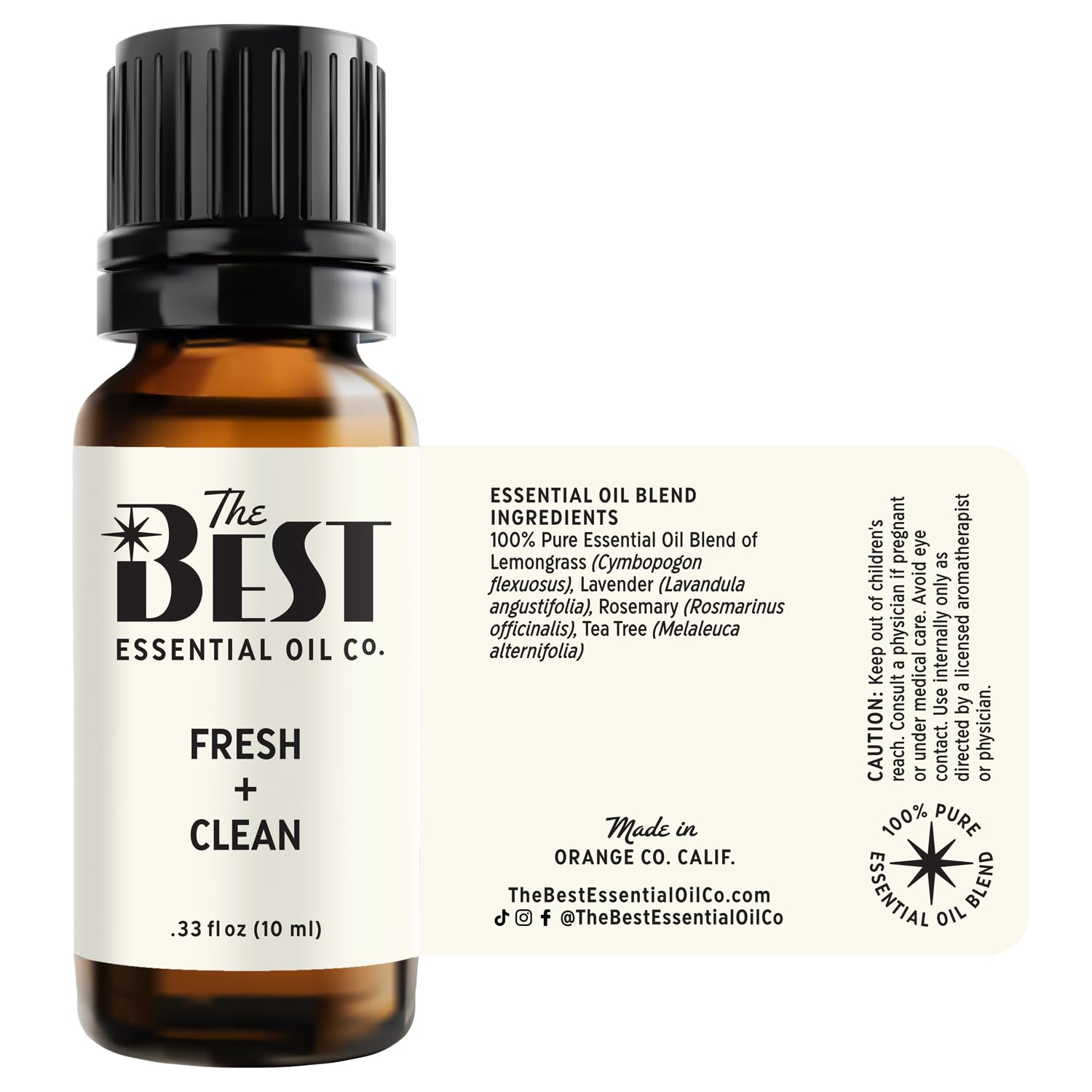 The Best Fresh + Clean Essential Oil Blend- Premium Grade- 100% Pure & Natural for Aromatherapy The Best Essential Oil CoAu supplements