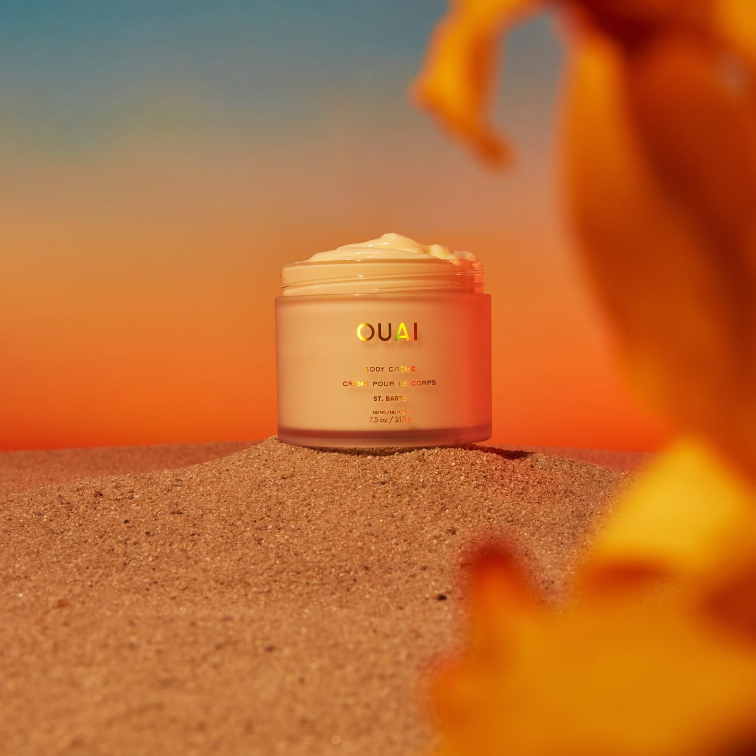 OUAI Body Cream, St. Barts - Hydrating Whipped Body Cream with Cupuaçu Butter, Coconut Oil and Squalane - Softens Skin and Delivers Healthy-Looking Glow - Sulfate-Free Skin Care (7.5 Oz) OUAIAu supplements