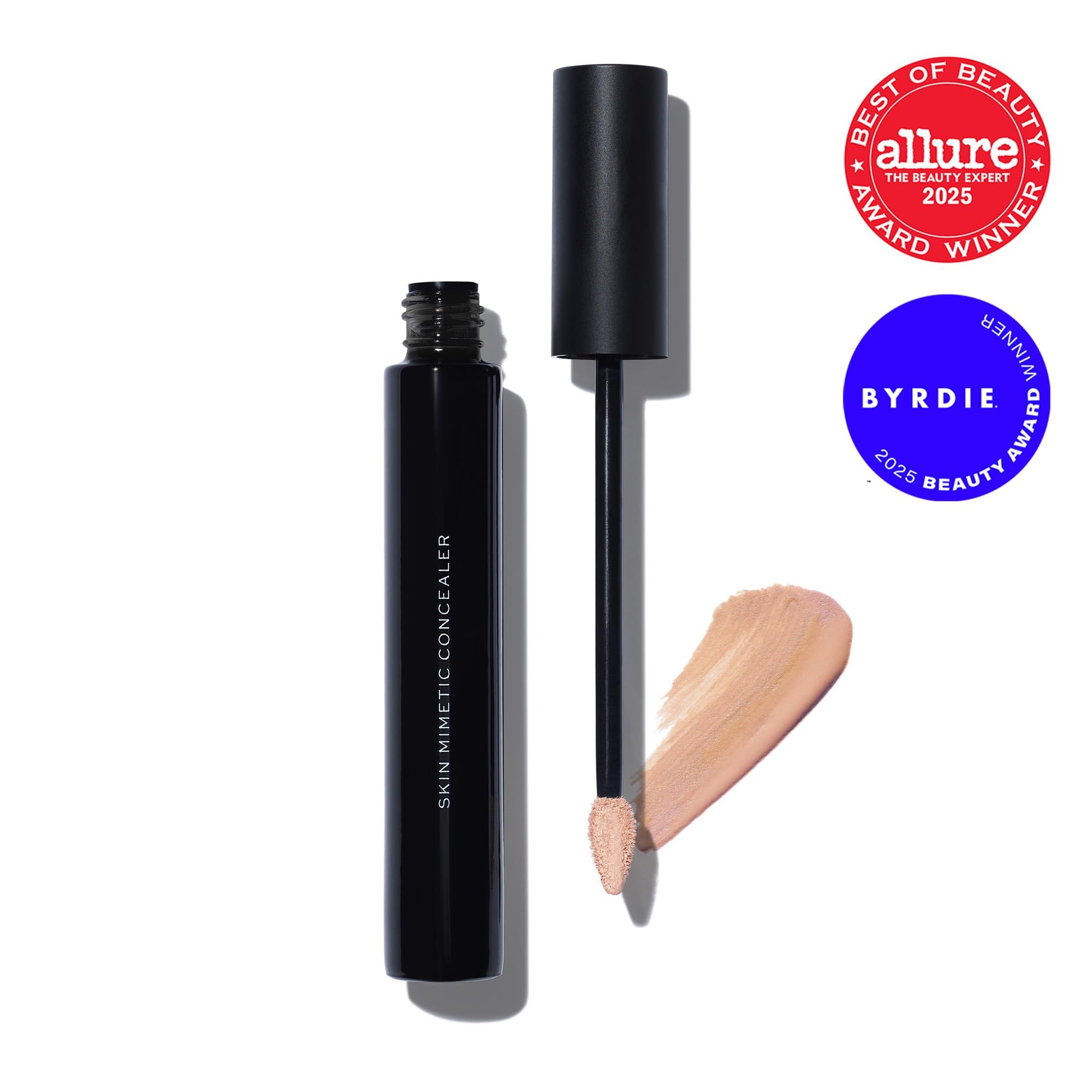 MAKE Beauty Skin Mimetic Concealer Buildable Medium Coverage Hydrating Concealer for Dark Circles Spot Concealing Brightening Crease-Free, Including Mature Skin. Radiant Finish. 08 Medium Tan Neutral MAKEAu supplements