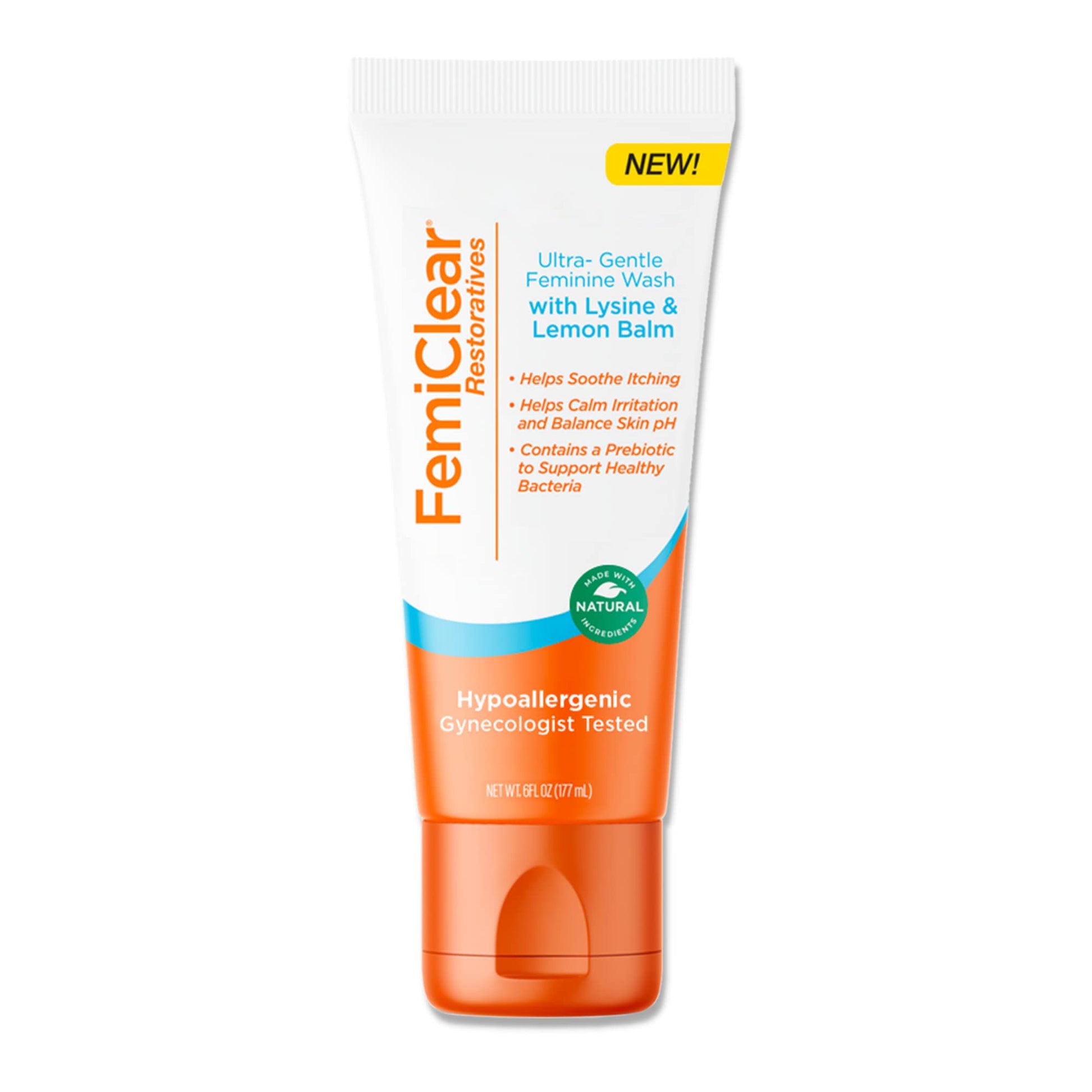 FemiClear® Restoratives Ultra-Gentle Feminine Wash, Made with Lysine & Lemon Balm, Natural Ingredients FemiClearAu supplements