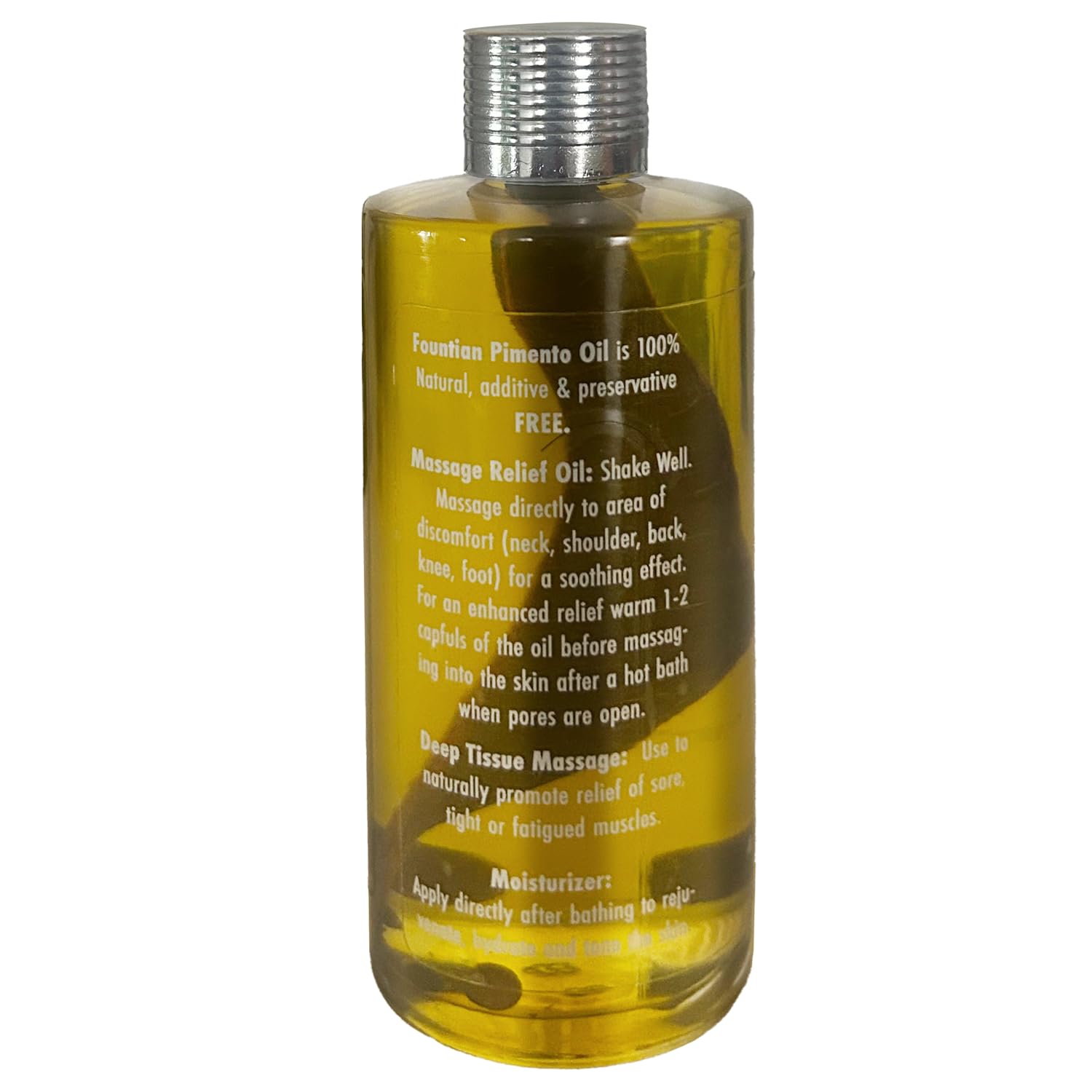 Fountain Pimento Oil 3.5oz for Natural Massage Therapy, Muscle Relief Oil FountainAu supplements
