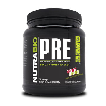 NutraBio PRE Workout V5 - (Cherry Limeade) NutraBioAu supplements