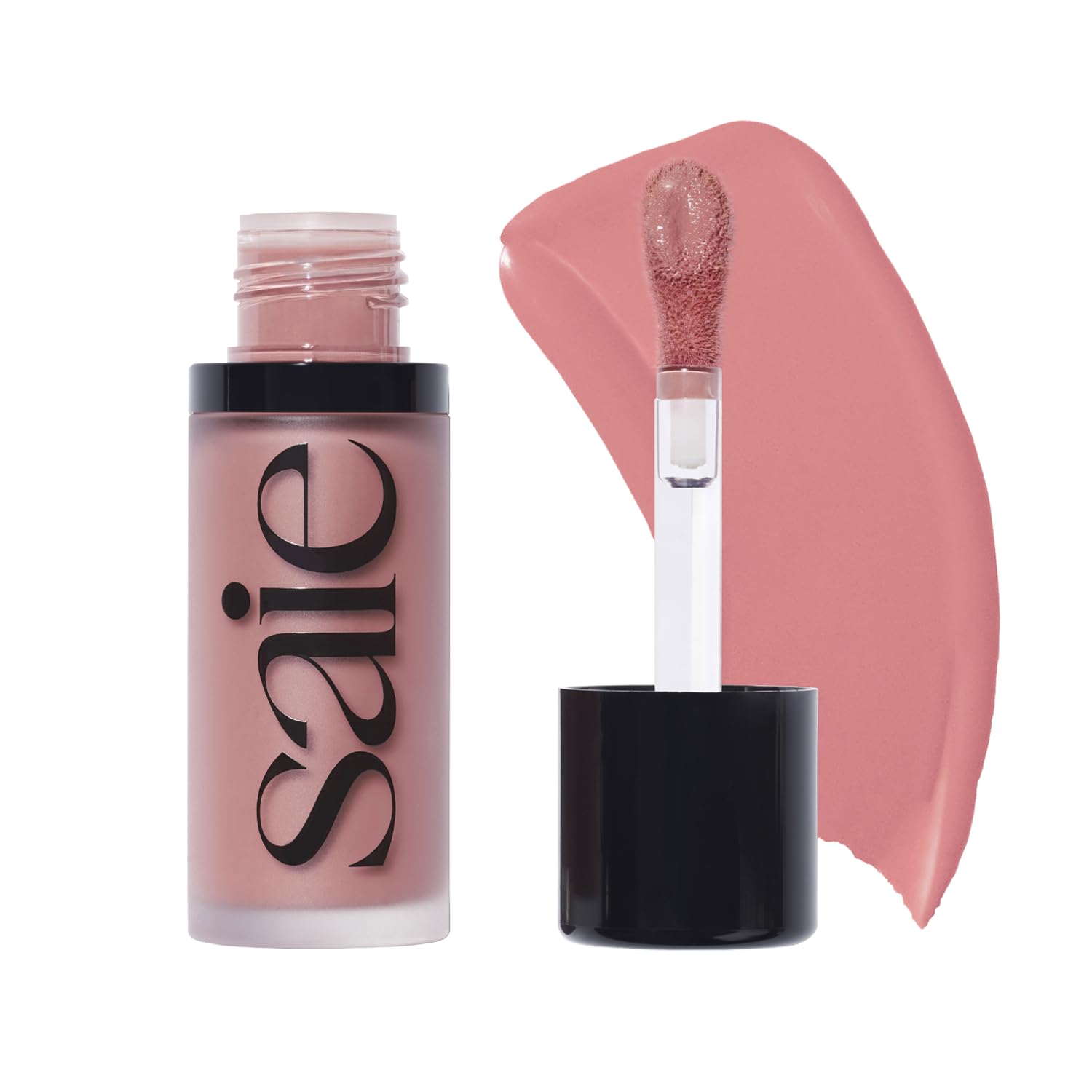Saie Dew Liquid Blush for Cheeks - Hydrating Cream Blush Stick with a Blendable + Buildable Formula - Skincare Infused Dewy Cheek Tint for a Natural Flush - Glowy Makeup Essential - Lady (.40 oz) SaieAu supplements