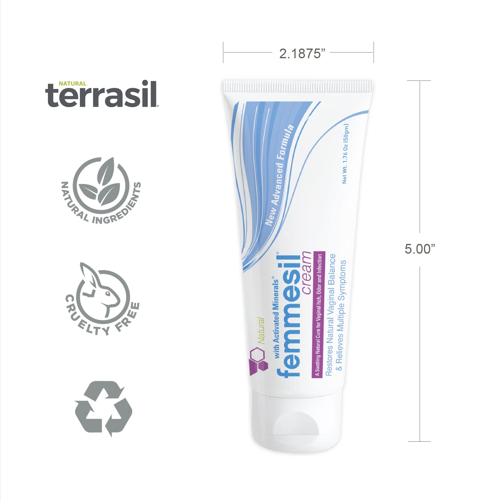 Femmesil Feminine Care Vaginal Health Antifungal Cream for Relief from Yeast Infection, Vaginal Itch & Irritation AidanceAu supplements