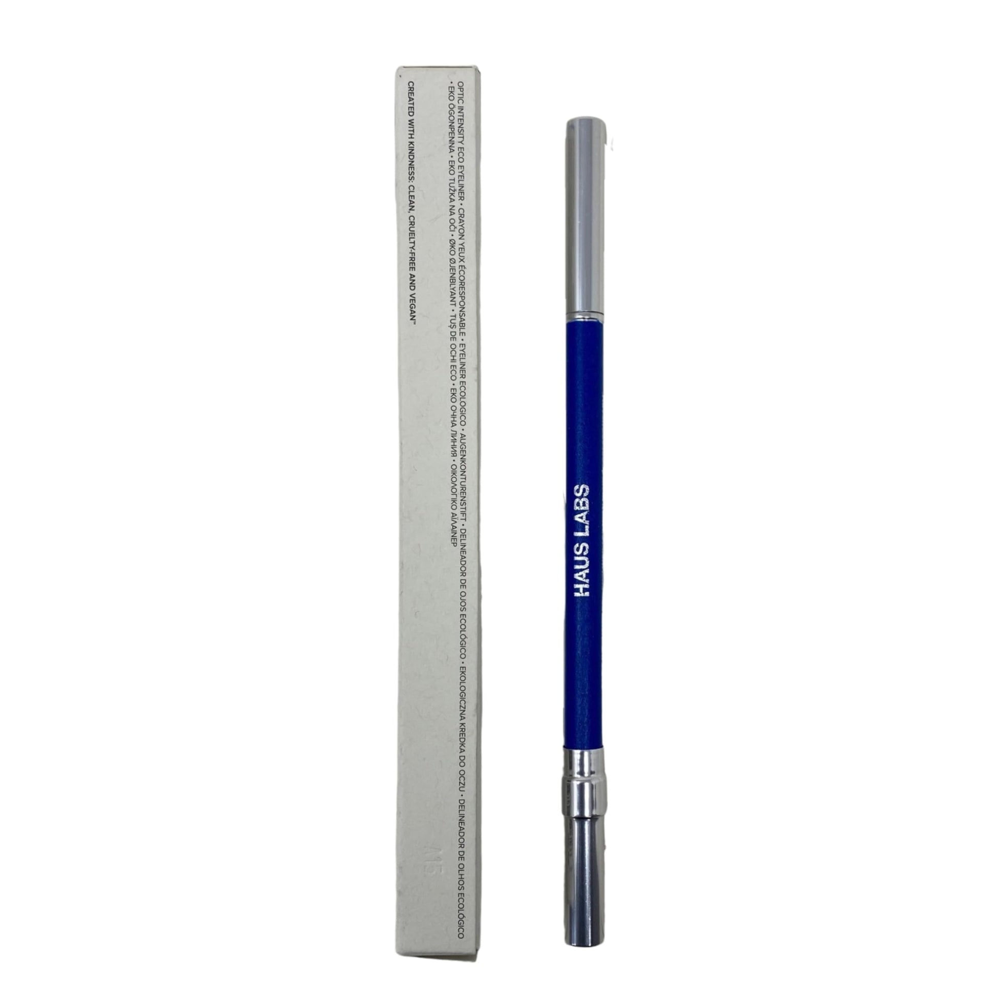 HAUS LABS BY LADY GAGA Optic Intensity Eco Eyeliner - Cobalt Matte + Complimentary Sheet Face Masque HAUS LABS BY LADY GAGAAu supplements
