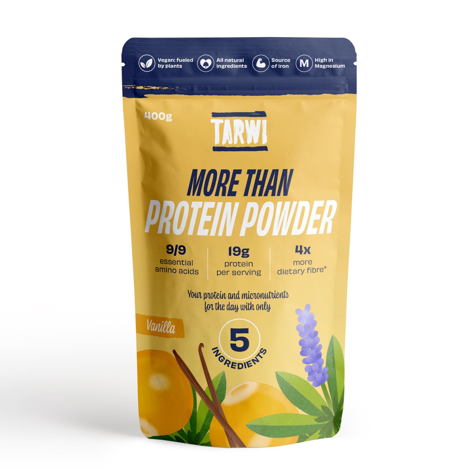Tarwi Lupin 100% Natural No Bloating Vegan Protein Powder + High Fibre Gut Friendly Plant Based Protein TarwiAu supplements