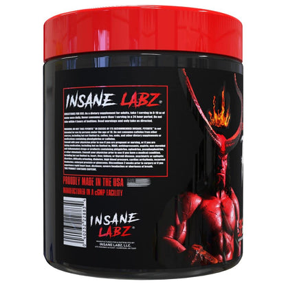 Insane Labz Psychotic, High Stimulant Pre Workout Powder, Extreme Lasting Energy Insane LabzUS supplements