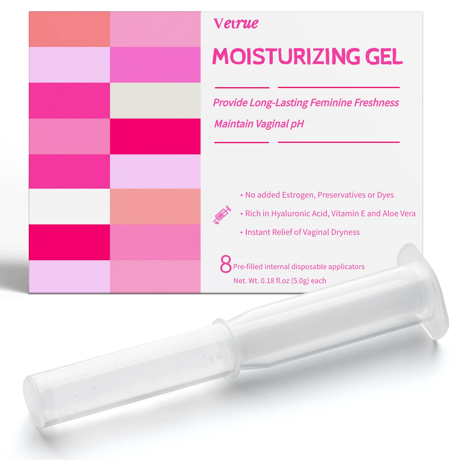 vetrue Vaginal Moisturizing Gel, pH-Balanced Formula with Hyaluronic Acid, Aloe Vera vetrueAu supplements