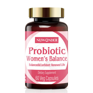 NUWONDER Women's probiotic - Natural Vaginal Support Supplement, Balanced & Confident NUWONDERAu supplements