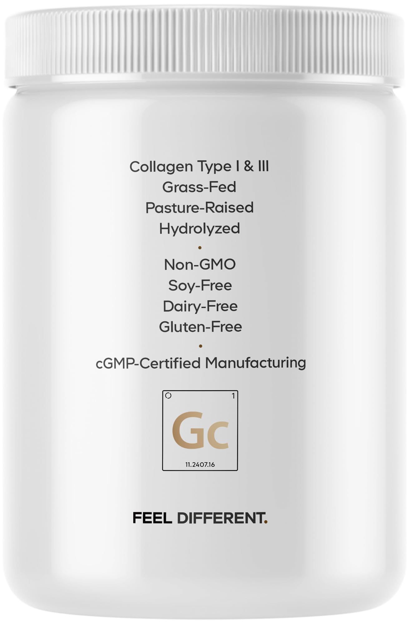 Codeage GLP-1 Collagen Powder Supplement - Nextida GC Collagen Peptides - GLP 1 Support - Hydrolyzed, Grass-Fed, Type I & III, Unflavored - Non-GMO, Gluten-Free, Dairy-Free - 10.58 Oz CodeageAu supplements