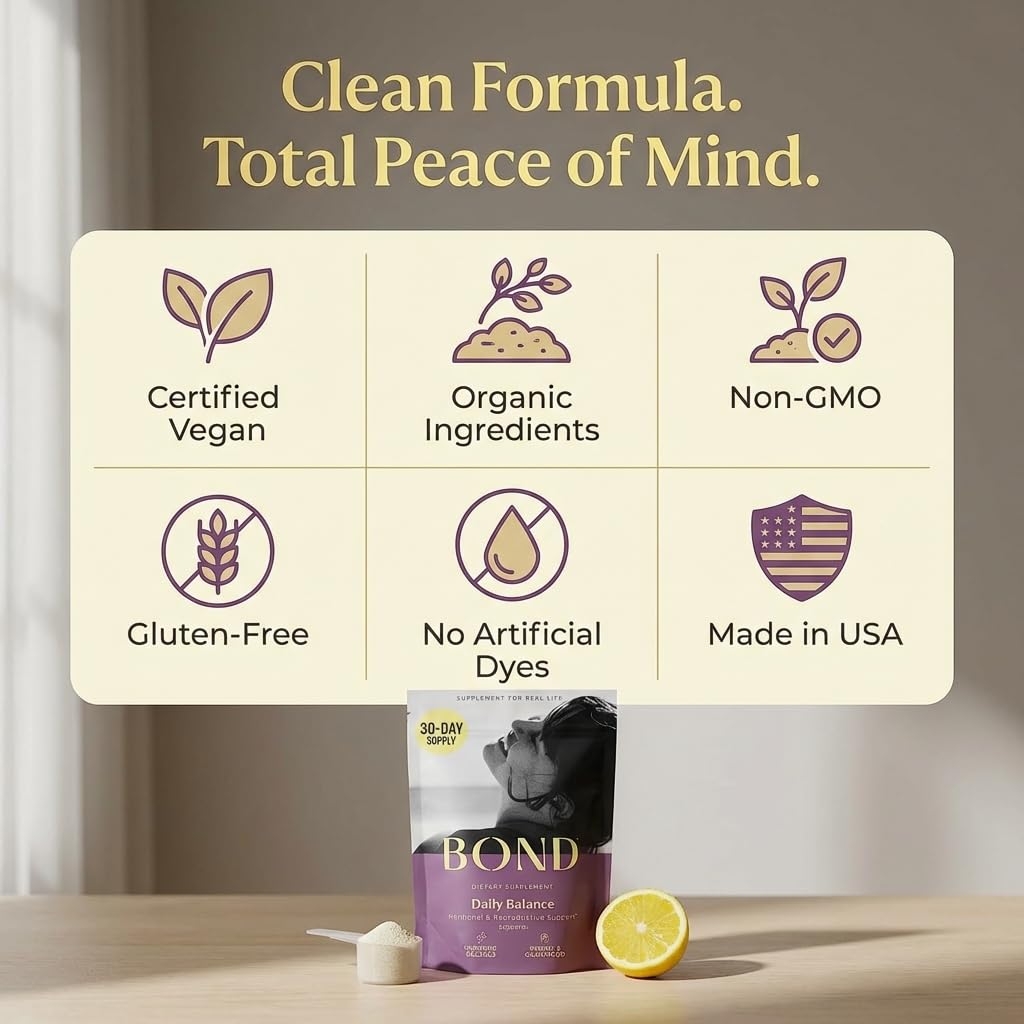 BOND Prenatal Vitamin Drink Mix for Women with Iron, Supports Hormone Balance, Folate & B12 for Energy & Calm Mood, Plant-Based Omega-3 for Cognitive Support, Magnesium, D3, B6, Non-GMO, 30-day Supply BONDAu supplements