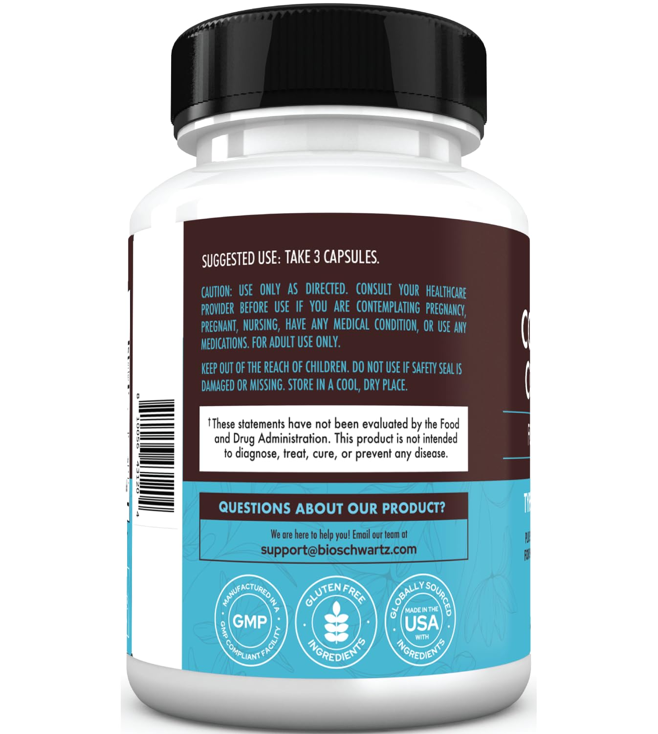 Multi Collagen Pills for Women (Types I II III V X) with Vitamin C Hyaluronic Acid Biotin BioSchwartzAu supplements