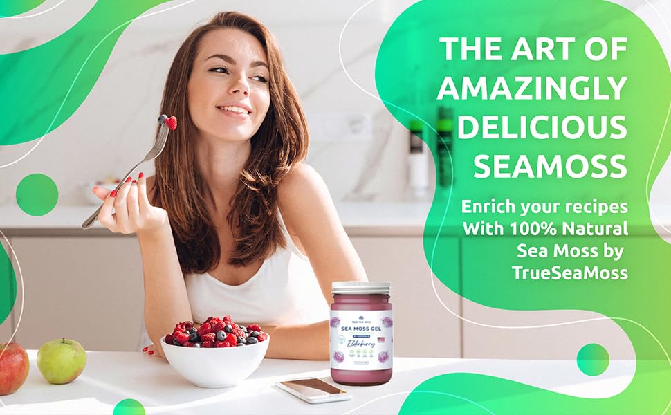 Irish Sea Moss Gel TrueSeaMossUS supplements