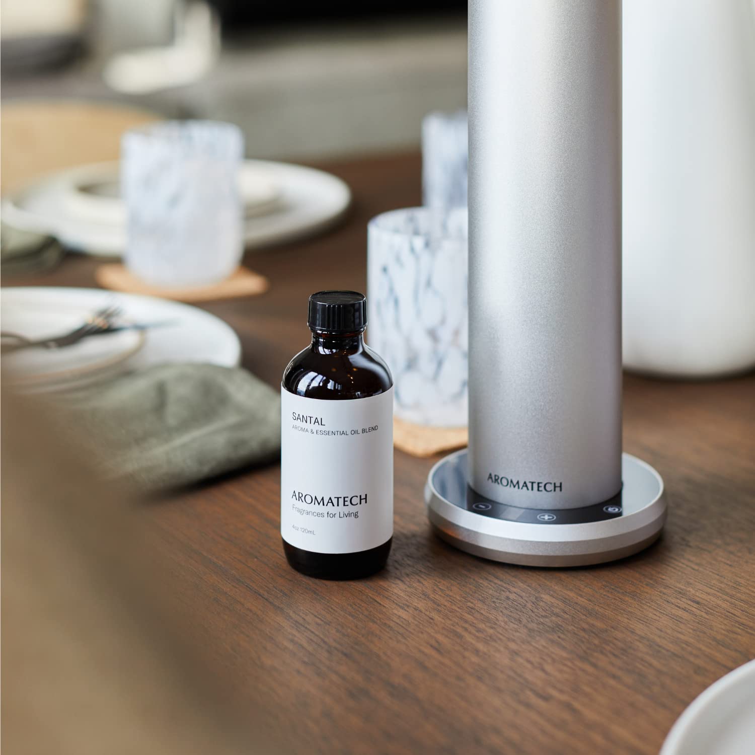 AromaTech Santal Aroma Essential Oil Blend, Aromatherapy with Patchouli and Cedarwood for Diffuser AromaTechAu supplements