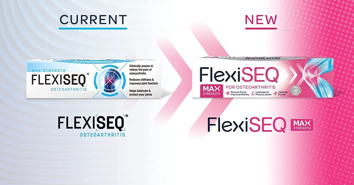 FLEXISEQ 50G GEL **** VALUE 4PK **** (Pain associated with Osteoarthritis) FlexiseqAu supplements