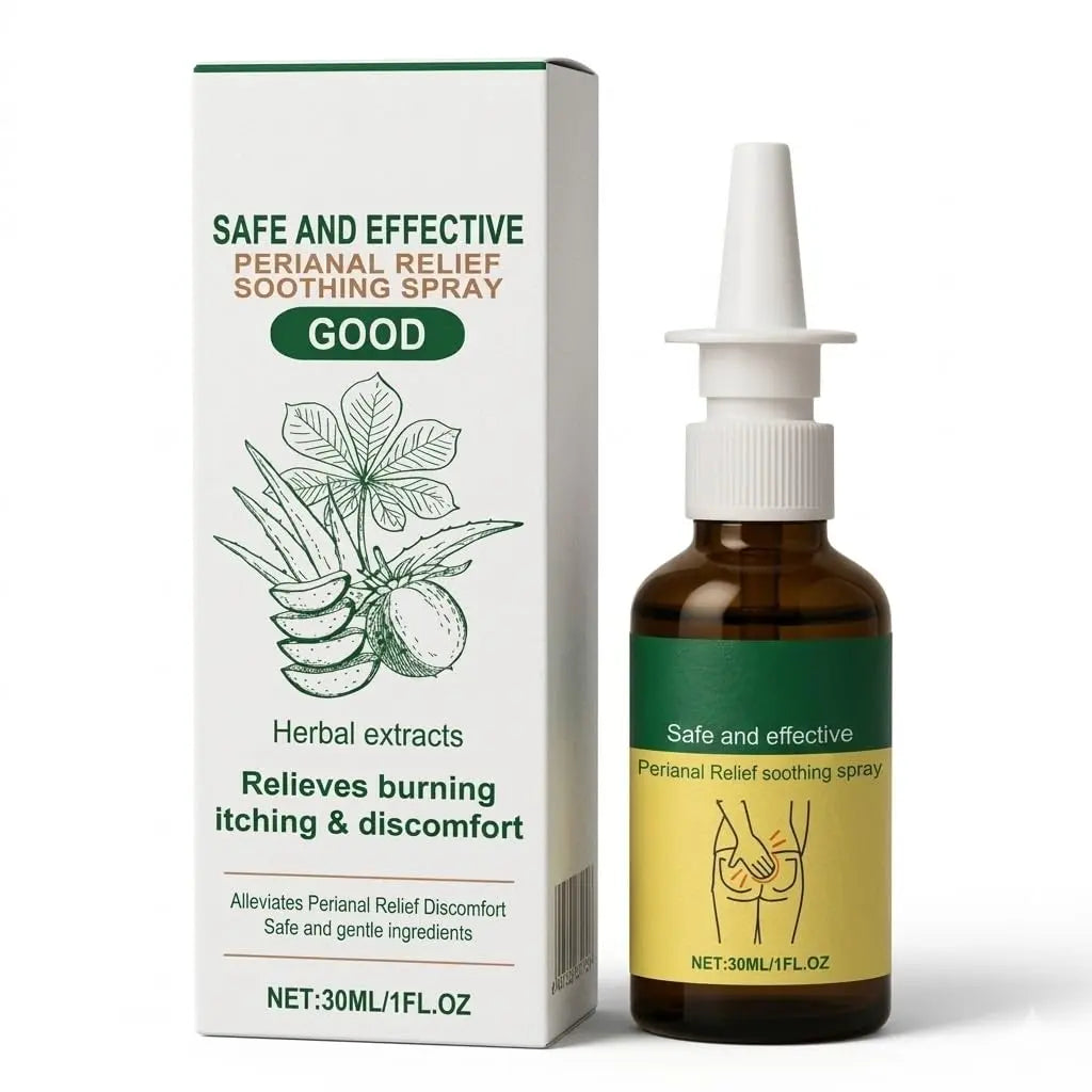 Herbal Hemorrhoid Relief Spray - Fast Acting Relief for Anal Swelling, Itching & Pain, Soothing Perianal Nursing Spray for Discomfort, Natural Plant-Based Formula, 30ML / 1 FL.OZ Aus HealthcareAu supplements