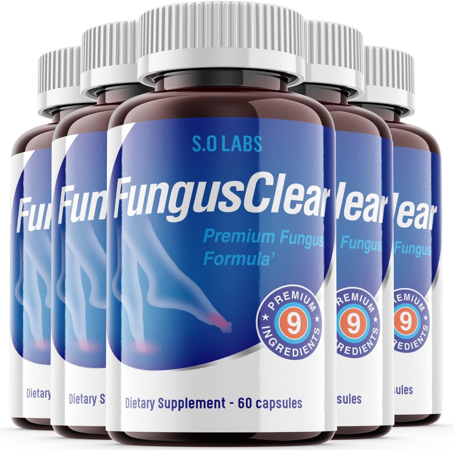 Official Fungus Clear Probiotic for Men and Women (5 Pack) Innocent Supplements StoreAu supplements
