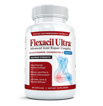 FLEXACIL ULTRA Best Joint Formula, Glucosamine Chondroitin MSM & Hyaluronic Acid Flexacil Ultra StoreUS supplements