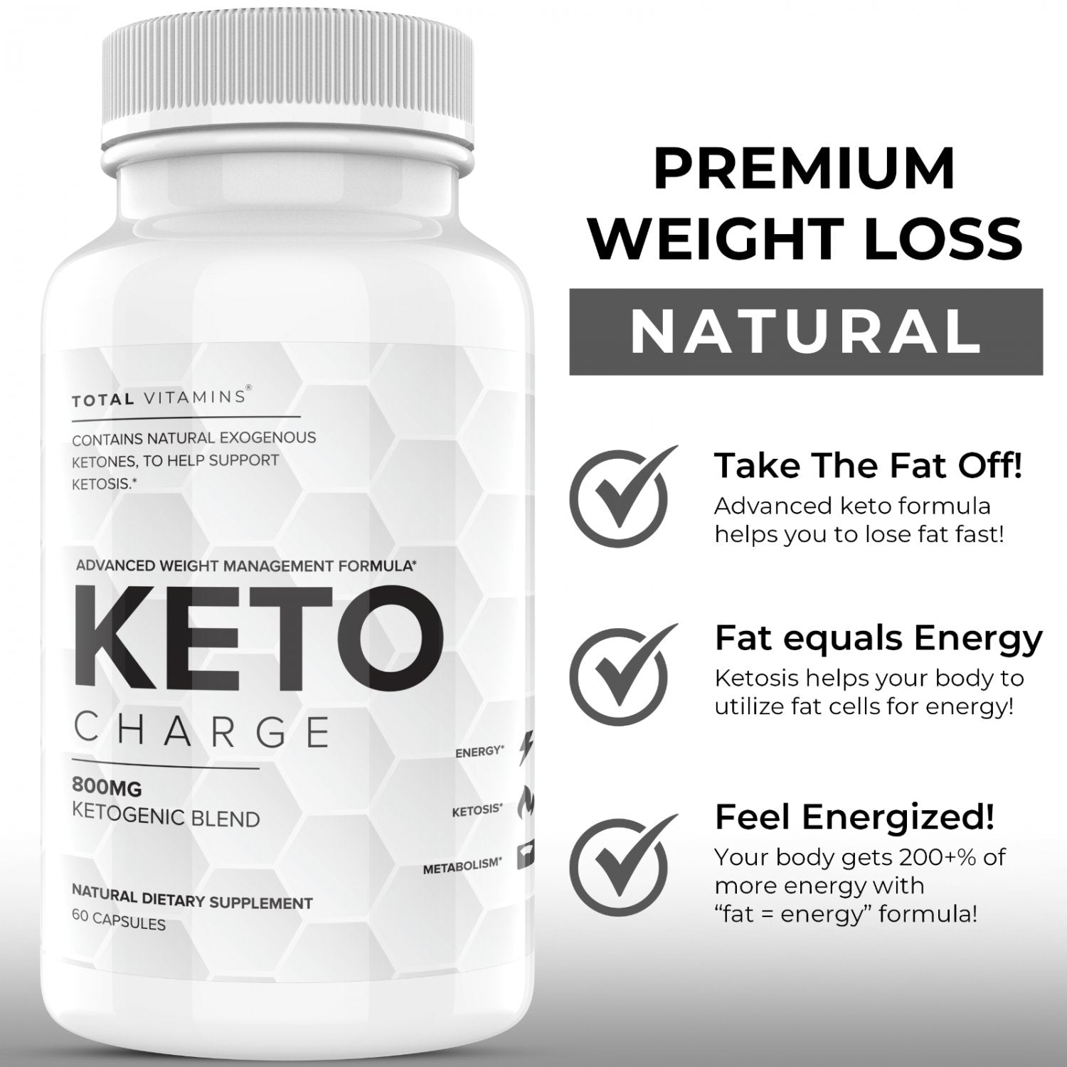 Keto Charge Keto Diet Pills BHB Advanced Weight Loss Ultra Boost Keto Keto ChargeAu supplements