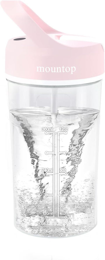 mountop Electric Protein Shaker Bottle, 18oz Rechargeable Blender Bottles mountop StoreUS supplements
