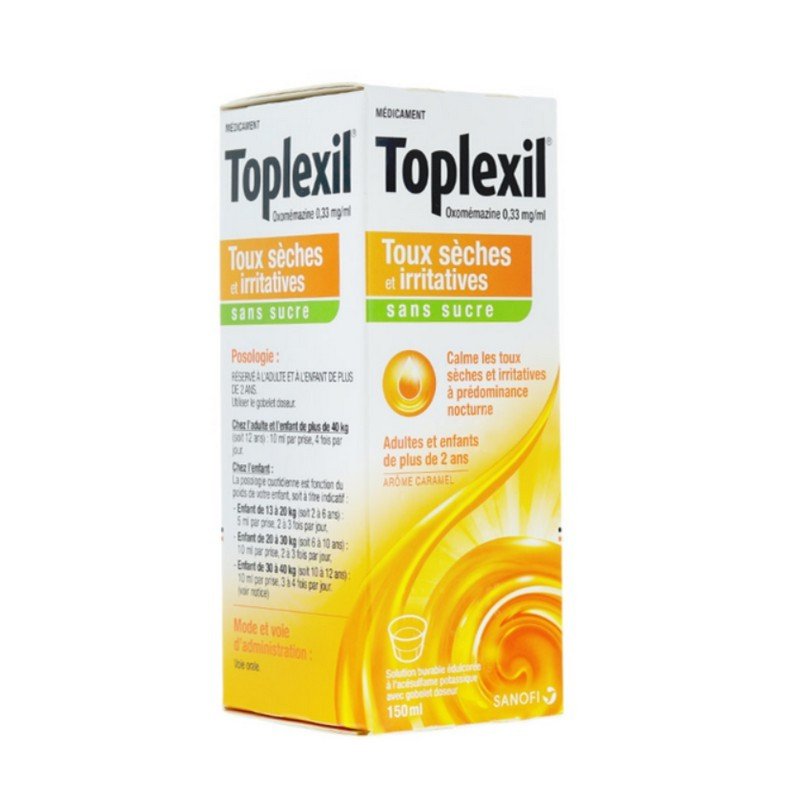 Toplexil sugar-free 150 ml - SANOFI Euro-pharmasAu supplements