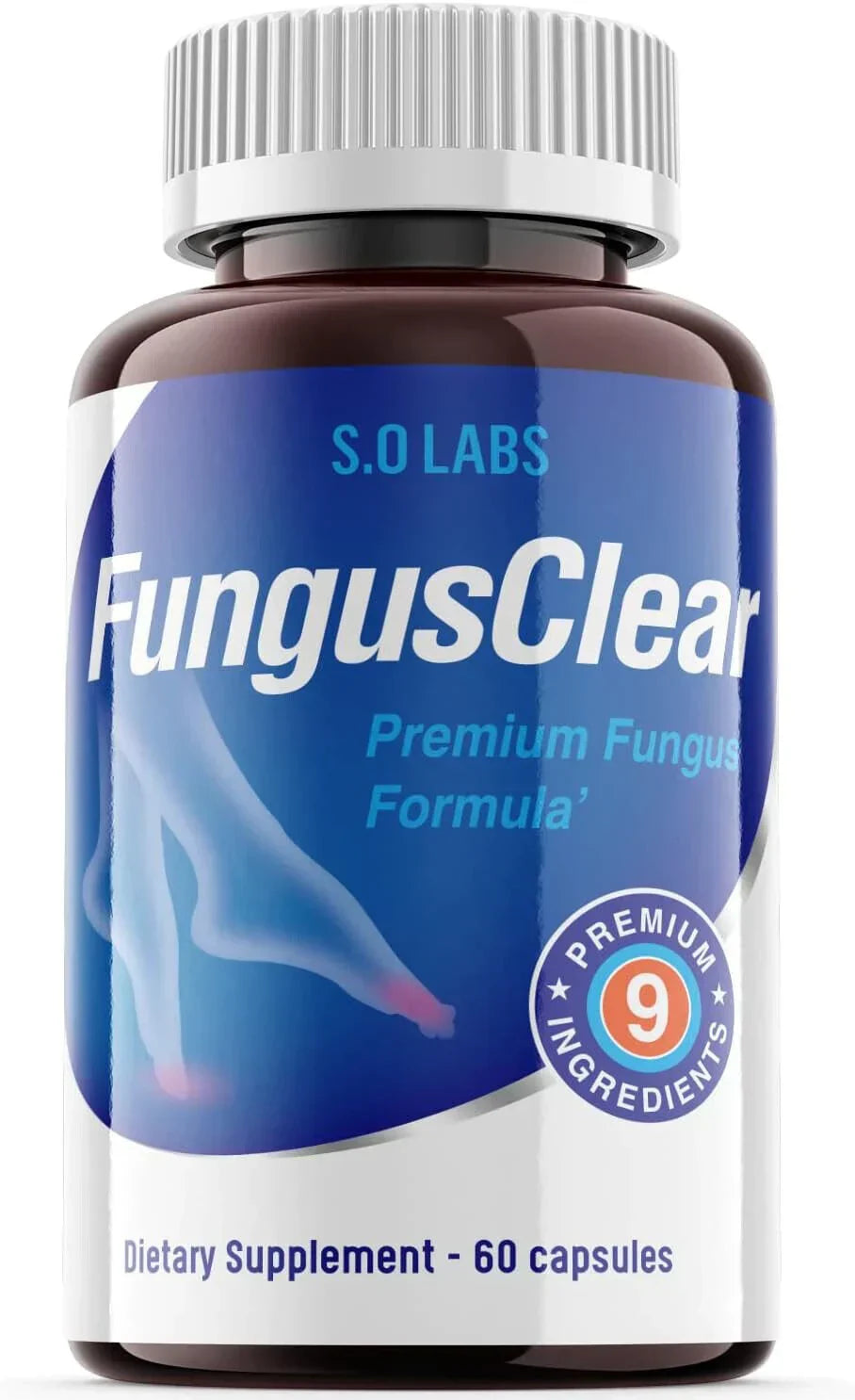 Official Fungus Clear Probiotic for Men and Women (1 Pack) S.O LabsUS supplements