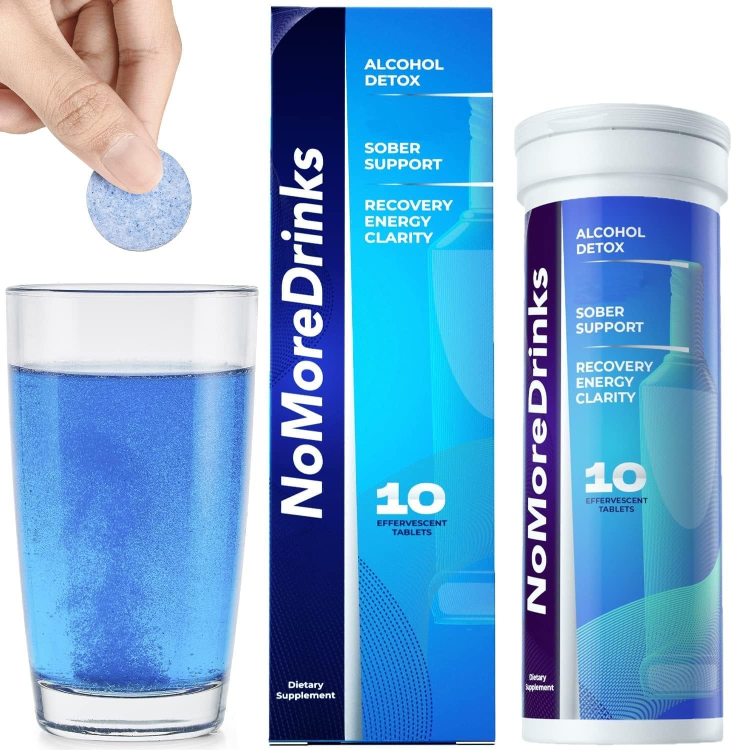 NoMoreDrinks Alcohol Cravings Reducer by Erectogen - Stop Drinking ErectogenUS supplements