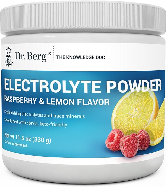 Dr. Berg's Original Electrolyte Powder - Hydration Drink Mix Supplement Dr. Berg Nutritionals StoreAu supplements