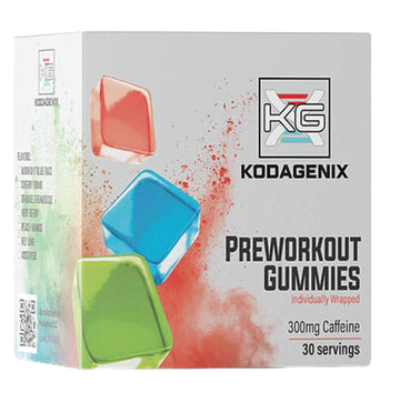 Kodagenix Pre Workout Gummies for Men and Women with Caffeine, L-Citrulline and Beta KodagenixAu supplements