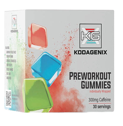 Kodagenix Pre Workout Gummies for Men and Women with Caffeine, L-Citrulline and Beta KodagenixUS supplements