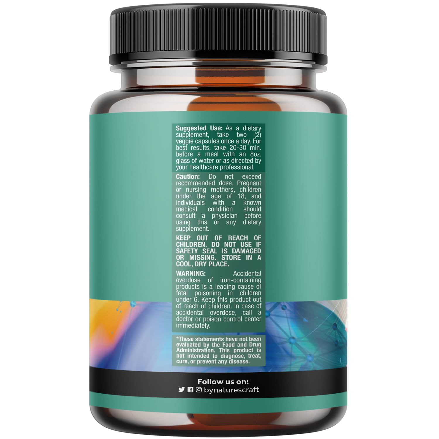 Advanced Brain Supplement for Memory and Focus - Nootropics Brain Support Supplement with Memory and Focus Vitamins for Adults of All Ages - for Brain Fog Clarity Energy and Recall - 60 Count Natures CraftAu supplements