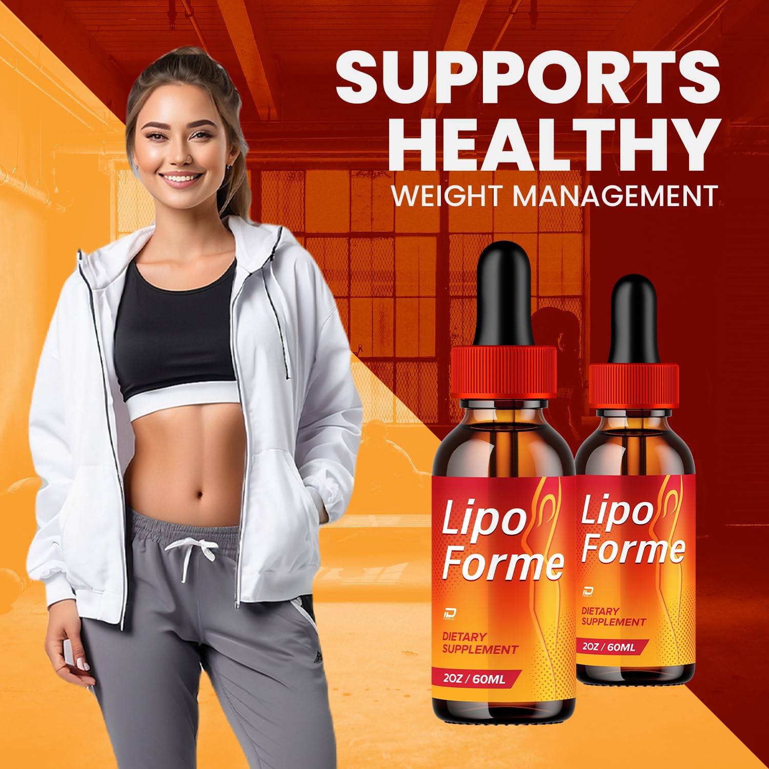 Lipo Forme Liquid Drops – LipoForme Natural Liquid Dietary Natural Blend Supplement (3 Pack – 3 Month Supply) IndeloAu supplements