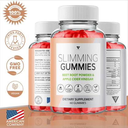(3 Pack) Slimming Gummies It Works for Weight Loss with Apple Cider Vinegar Itworks Its FyvusUS supplements