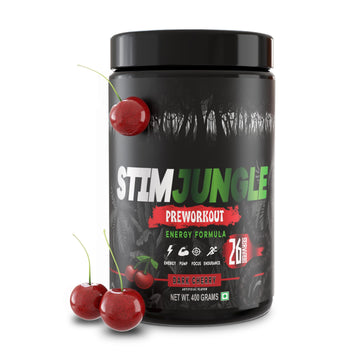 STIMJungle Essential Preworkout •Insane Energy •6G L-Citrulline •3G Beta Alanine STIMJungleAu supplements