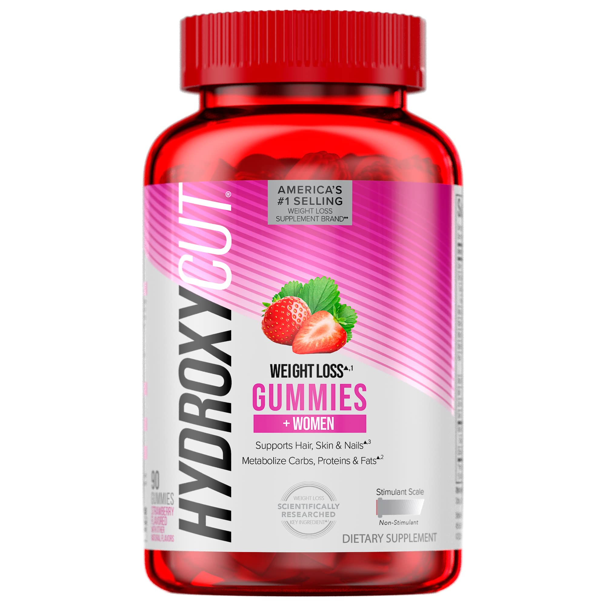 Hydroxycut Gummies + Women Strawberry 90ct HydroxycutAu supplements