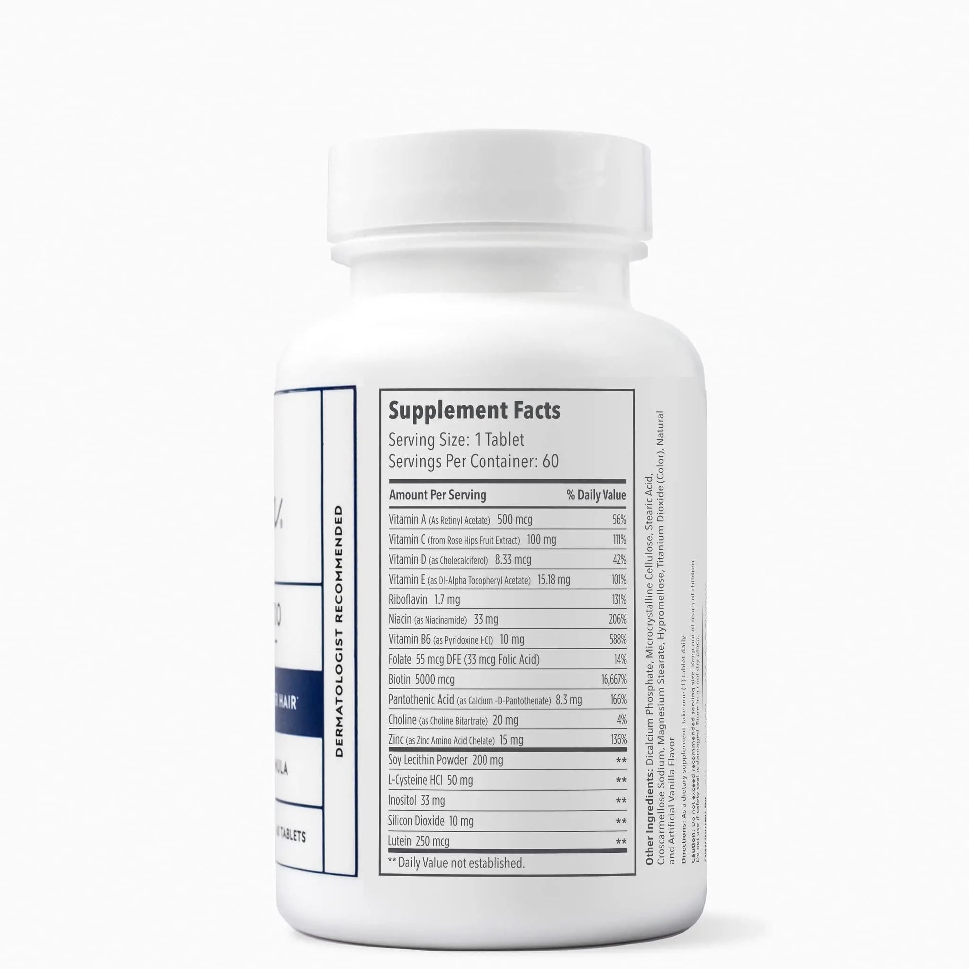 Elon Matrix 5000 Complete Multivitamin — Skin, Hair and Nail Growth Vitamins — Healthy Hair Growth Vitamins for Women & Men ElonAu supplements