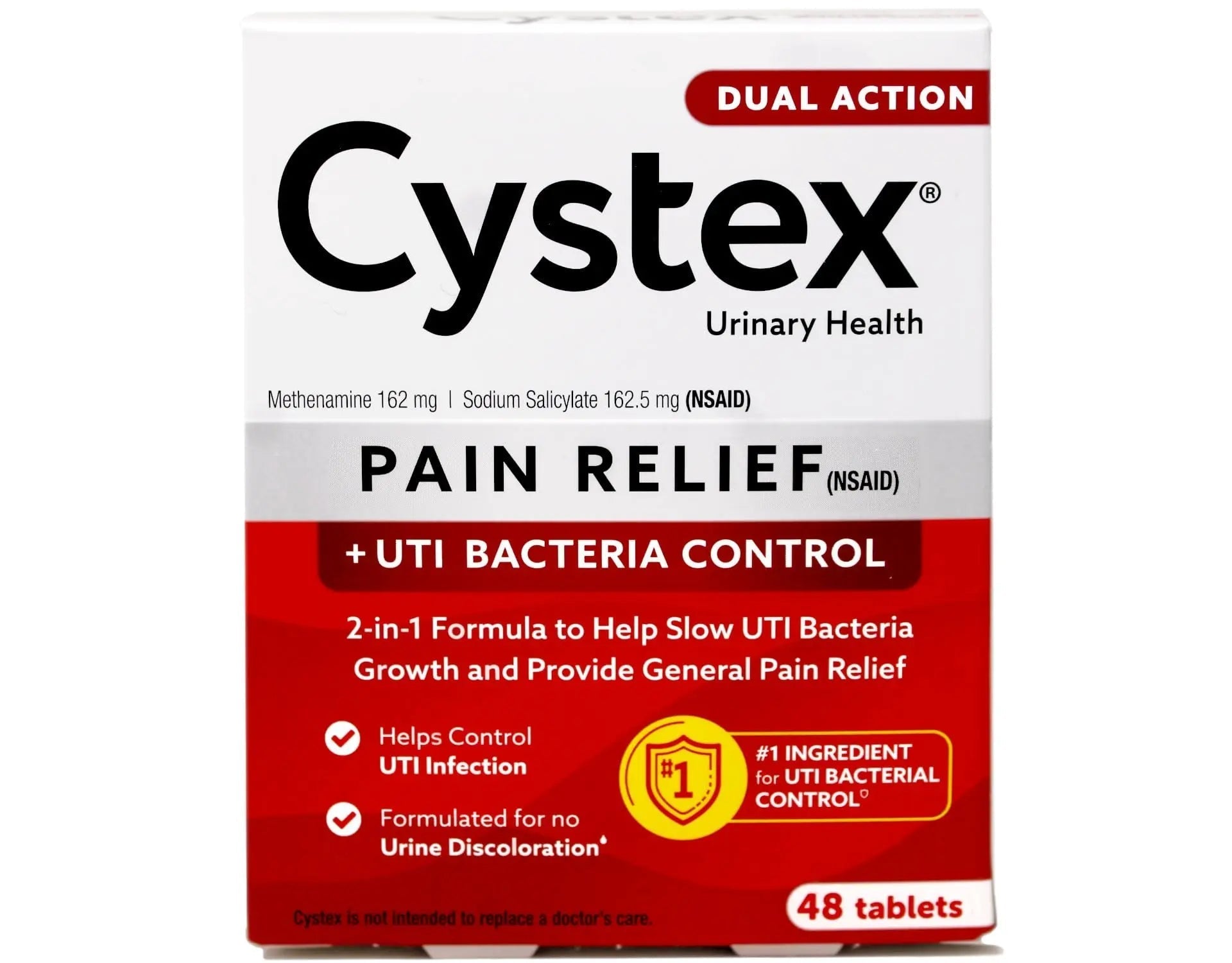 Cystex Plus Urinary Pain Relief Tablets 48 Tablets CystexAu supplements