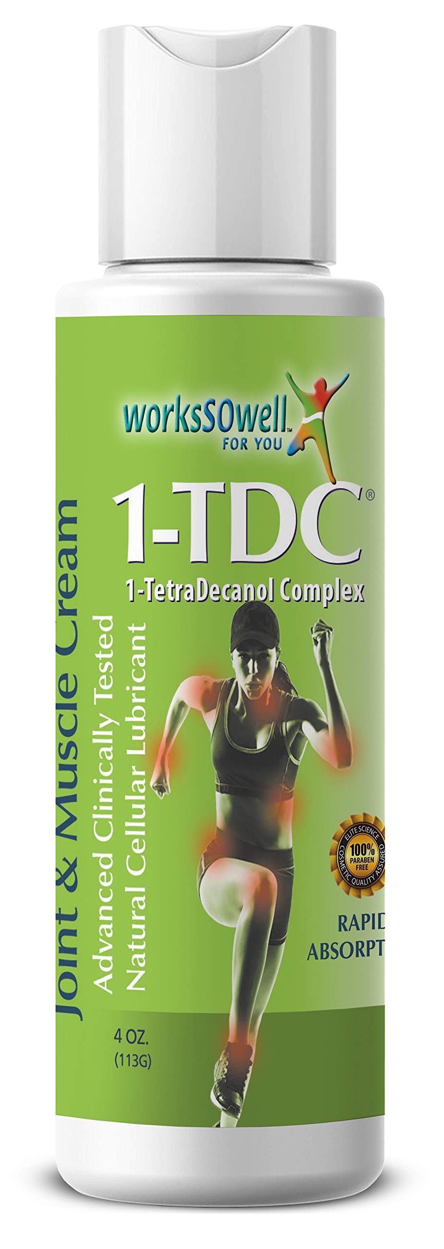 1-TDC Joint & Muscle Health 90 Gels and Joint & Muscle Relief Cream 4 oz Bundle 1-TDCAu supplements