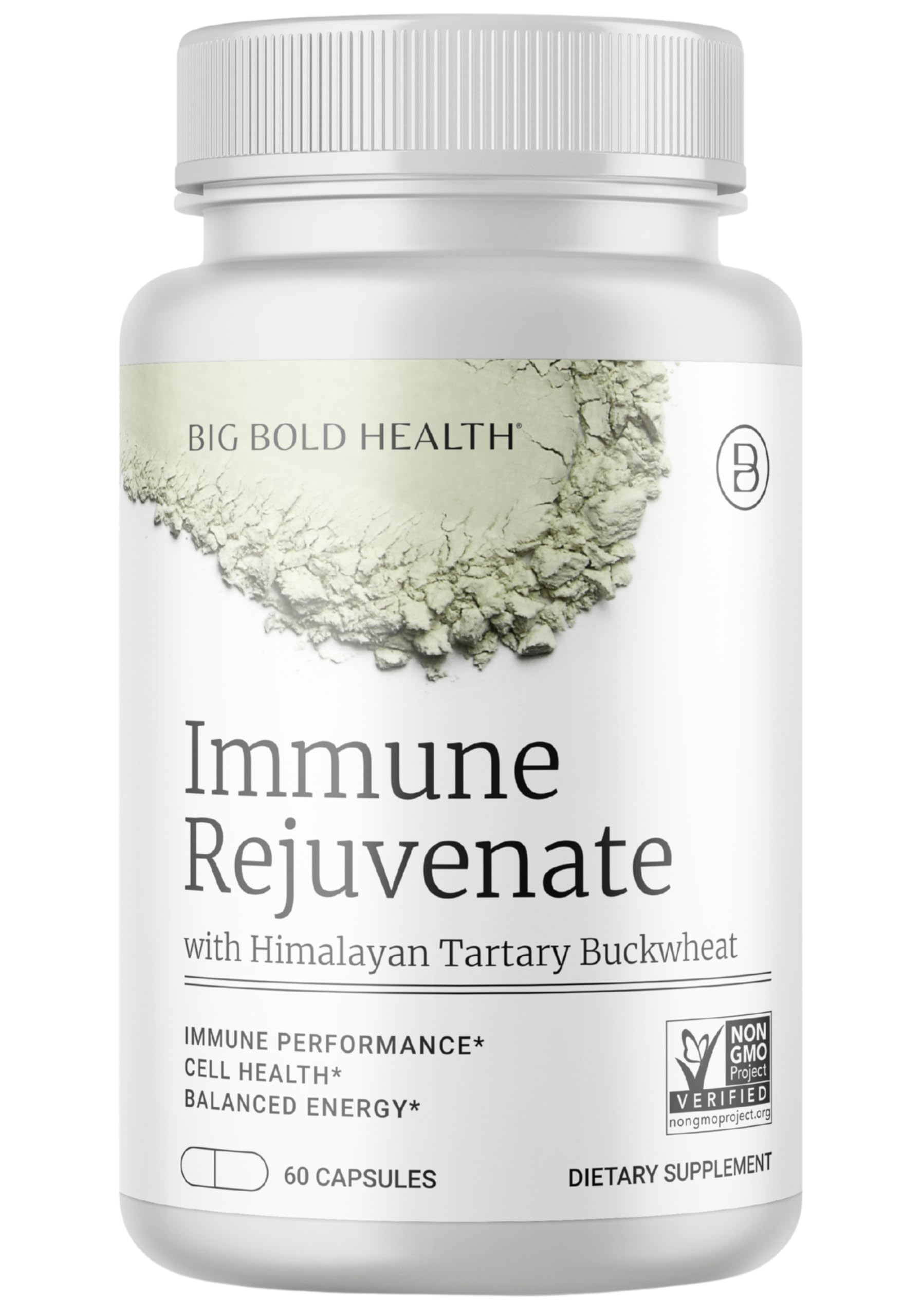 BIG BOLD HEALTH HTB Immune Rejuvenate - Polyphenols Supplement for Immune Support with Himalayan Tartary Buckwheat - Gluten Free, Dairy Free, Non-GMO Formula - 60 Vegetarian Capsules BIG BOLD HEALTHAu supplements
