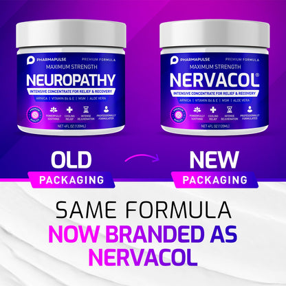 Neuropathy Nerve Therapy & Relief Cream - Maximum Strength Relief Cream for Foot PharmapulseUS supplements