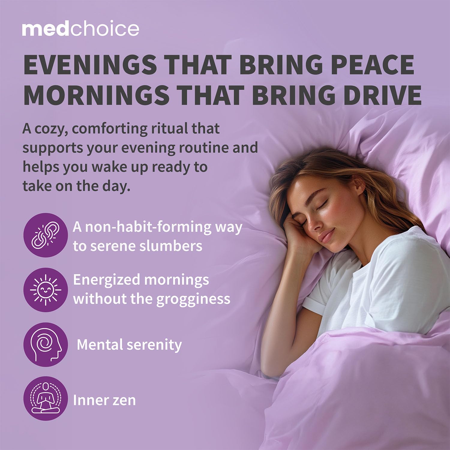 12-in-1 Melatonin Sleep Capsules - Natural Sleep Aids for Adults with Melatonin 5mg and Magnesium Glycinate 500mg, Sleep Aid with Ashwagandha, L Theanine, Valerian Root, GABA, 5-HTP (90ct, Pack of 1) MEDCHOICEAu supplements