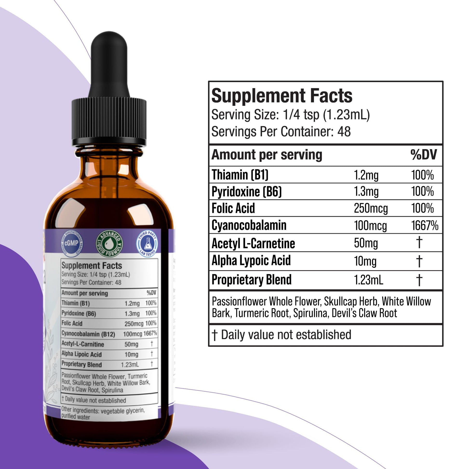 Nervestra - Nerve Health, with Alpha Lipoic Acid, to Bolster Nerve Health and Support Healthy Nerve Function - Alpha Lipoic Acid, Vitamin B6, White Willow Bark Turmeric Passionflower & More! Rejuvica HealthAu supplements
