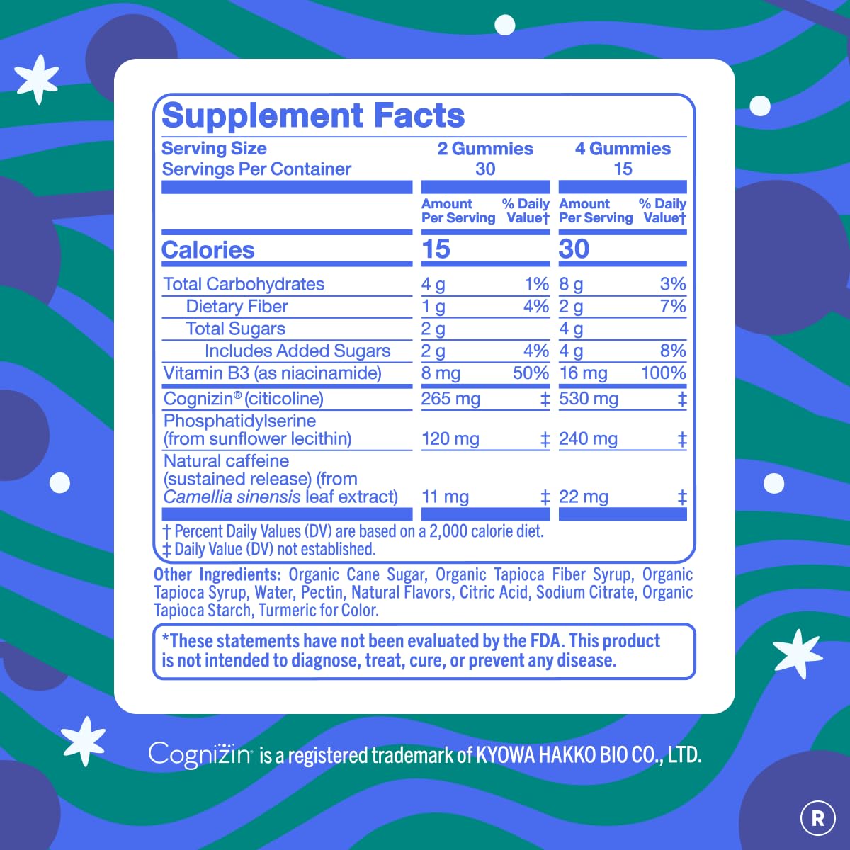 FIRST DAY Men’s Daily Nootropic Brain Supplement Gummies for Focus, Memory & Mental Energy | with Cognizin® Citicoline, Phosphatidylserine & Natural Caffeine | Vegan, Allergen-Free | 30-Day Supply FIRST DAYAu supplements